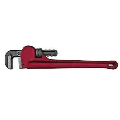 Anchor Brand 01-314 Adjustable Pipe Wrench, 15° Head Angle, 14"