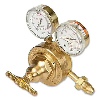Victor 0781-0527 SR 450 Single Stage Heavy Duty Oxygen Regulator, 5-125 PSI