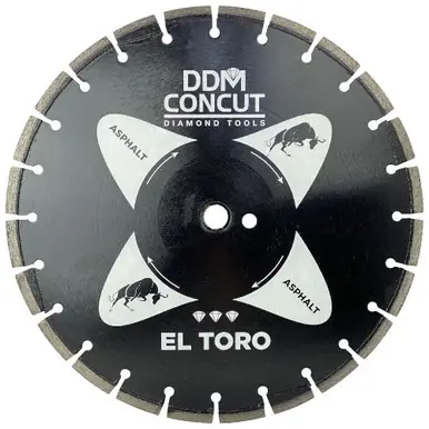 DDM Concut AE14125 - 14" x .125 x 1"/20mm Asphalt Blade Wet/Dry Diamond Blade