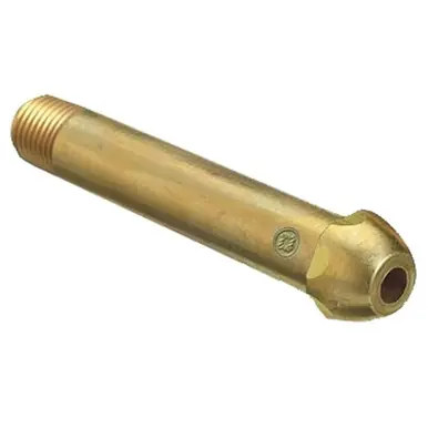 Western 6-CO-4 Regulator Inlet Nipple, 1/4" NPT, 2.5", CGA-320, CO2, Hand-Tight