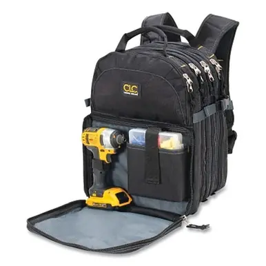 CLC 1132 Heavy Duty Tool Backpack, 75 Pockets, 17" x 13"
