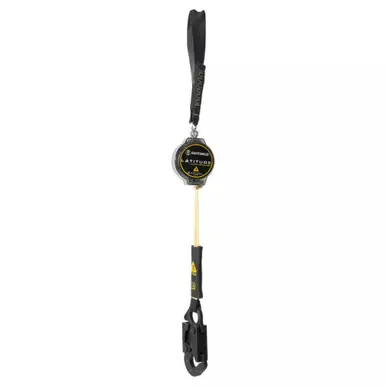 Safewaze 022-5308 - Latitude Pro Arc Flash 7‘ Single Web SRL-P Aramid Soft Loop, DE Snap Hook