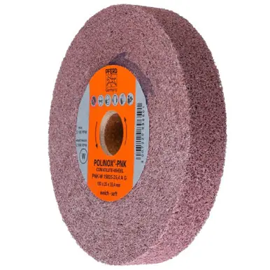 PFERD 48199 6" x 1" Convolute Wheel 1" A.H., A/O Coarse (W) 5AM