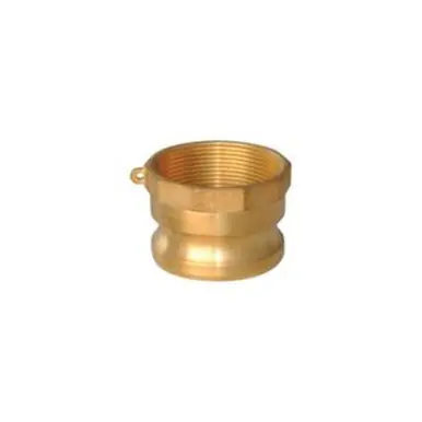 Midland Industries 44915 - Cam & Groove Adapter, 2" Type A x 2" FIP, Brass