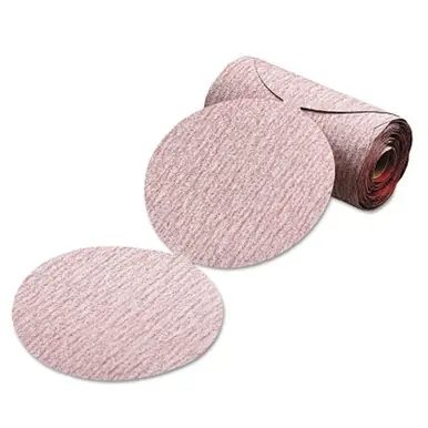 Carborundum 05539515282 Premier Red Aluminum Oxide Disc, 5", 400 Grit, Dri-Lube