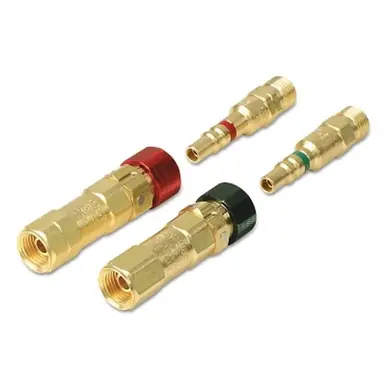 Western QDB50 Kwiklok OSHA Quick Connect, Fuel Gas/Oxygen, Hose-to-Hose