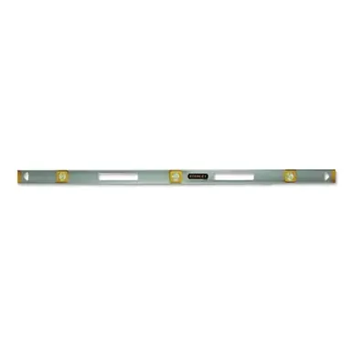 Stanley 42-076 Top Read I-Beam Level, 48", Aluminum, 3 Vials