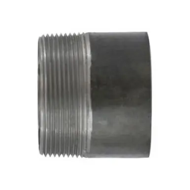 Midland Industries 57223T - Welded Pipe Nipple, 4" TOE x 4" Plain End, 4" L, Steel, Black, SCH 40