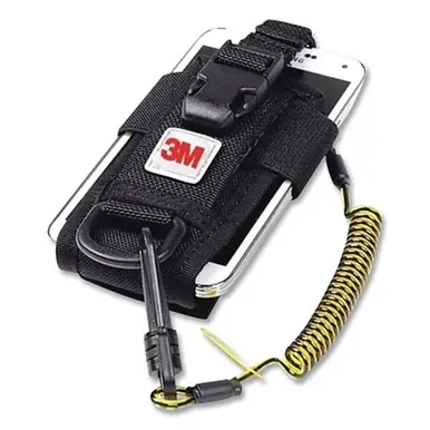 DBI-SALA 1500089 Adjustable Radio/Cell Phone Holster, D-Ring/Clip to Loop Coil