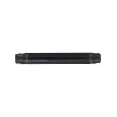 Midland Industries 57032 - Welded Pipe Nipple, 1/4" MPT x 1/4" MPT, 8" L, Steel, Black, SCH 40
