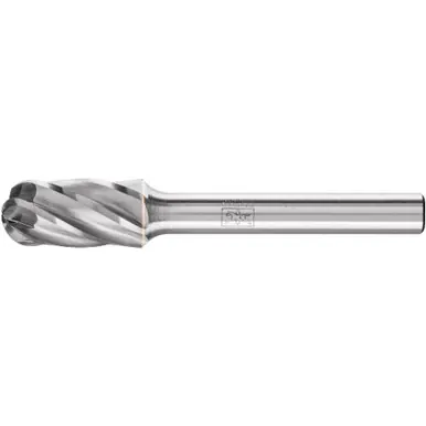 PFERD 24433 HICOAT Carbide Bur - Cylind. (End Cut), ALU Cut 3/8" x 3/4" x 1/4" Shank - SC-3, HC-NFE