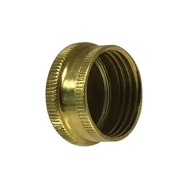 Midland Industries 07404-12 - Cap, 3/4" FGH, Brass