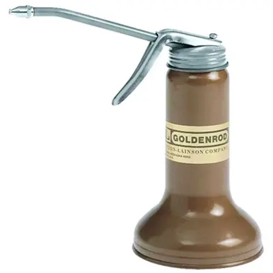 Goldenrod 625 Pistol Pump Oilers, 10 oz Lever Action with Rigid 5" Spout