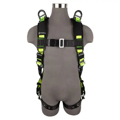 Safewaze FS185-R-2X - PRO Full Body Retrieval Harness 1D, Shoulder D, MB Chest, TB Legs (2X)