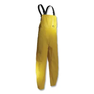 ONGUARD 7605000.LG Rain Bib Overalls, Yellow, L