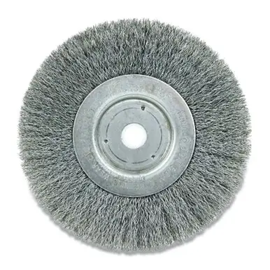 Weiler 01035 Wire Wheel, 6" x 3/4", Steel