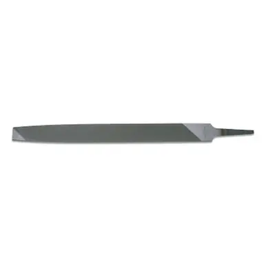 Crescent/Nicholson 07657NN 10" Lathe Long-Angle Bastard-Cut File, Single-Cut