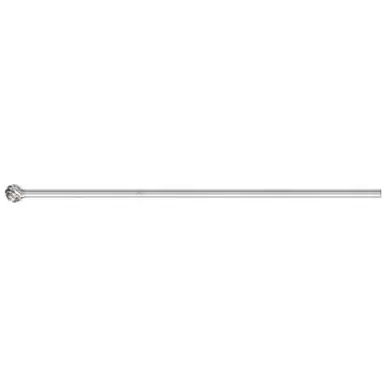 PFERD 25651 Carbide Bur - Ball, STEEL Cut 1/2" x 7/16" x 1/4" Shank - SD-5 L6