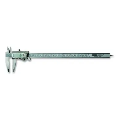General Tools 14712 Digital/Fraction Electronic Caliper, 0-12", Stainless Steel