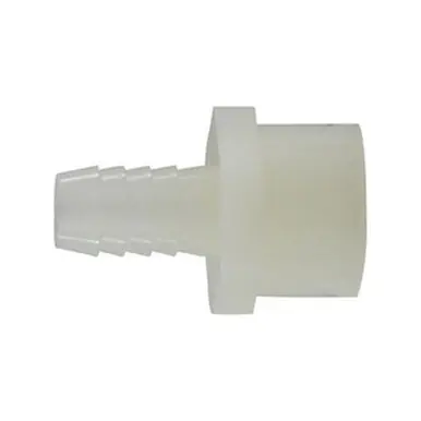 Midland Industries 33061W - Adapter, 1/2" Hose Barbed x 1/2" FIP, Nylon