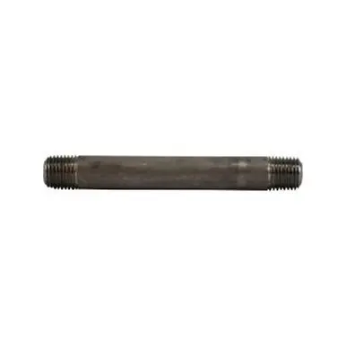 Midland Industries 51022 - Seamless Pipe Nipple, 1/4" MPT x 1/4" MPT, 2" L, Stainless Steel, SCH 80