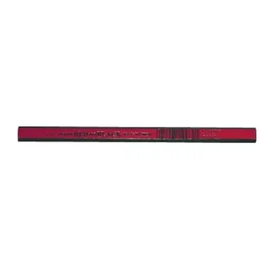 Dixon Ticonderoga 19972 Medium Carpenter Pencil, Red, 7"