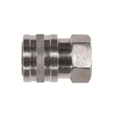 Midland Industries 86036SS - Quick Disconnect Straight Through Coupler, 3/8", FPT