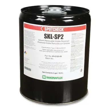 Magnaflux 01-5155-40 Spotcheck Penetrant, 5 Gallon