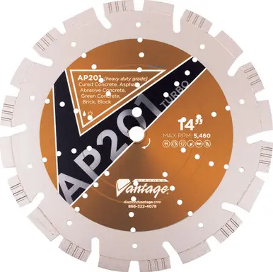Diamond Vantage 14" x .125" x 1/20mm Value Plus All-Purpose Blade (Alt Seg)