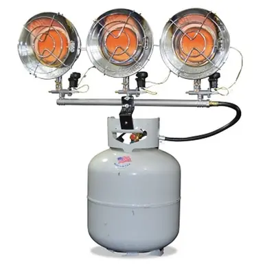 HeatStar MH45T Portable Propane Radiant Heater, 42,000 BTU/h, 43 Hour Runtime