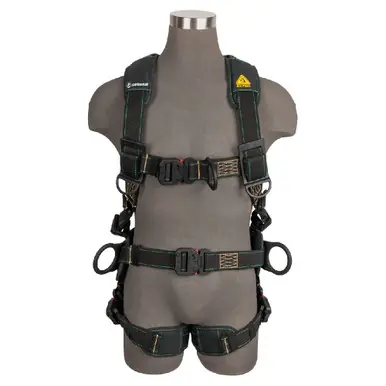 Safewaze 020-1252 - Arc Flash Construction Harness DE 3D, DE QC Chest, DE FD, DE QC Legs (M)