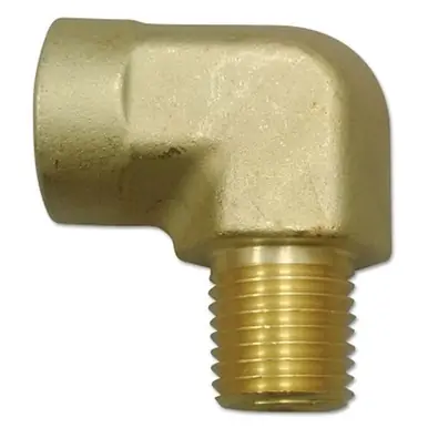 Western BL-4HP Pipe Thread Elbow, 1/4" NPT, 90° F/M, 3000 PSI