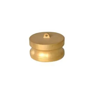 Midland Industries 44989 - Cam & Groove Dust Plug, 5" Type DP, Brass
