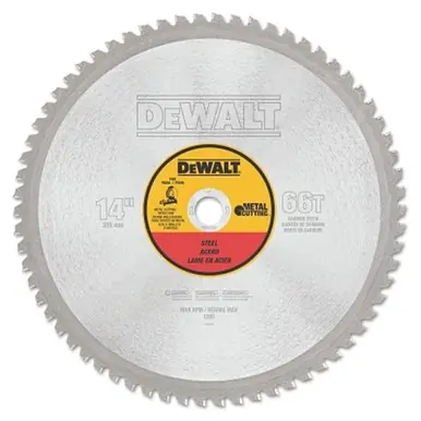 DeWalt DWA7747 14" 66T Metal Cutting Saw Blade