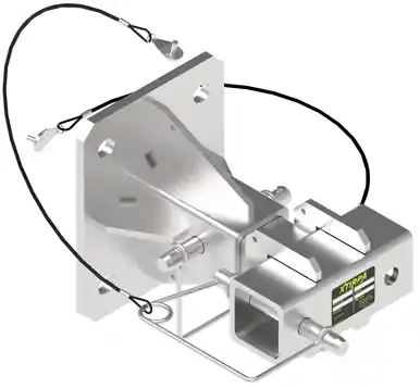 Xtirpa by Safewaze IN-2348 - Universal wall adapter for hitch mount (zinc plated)