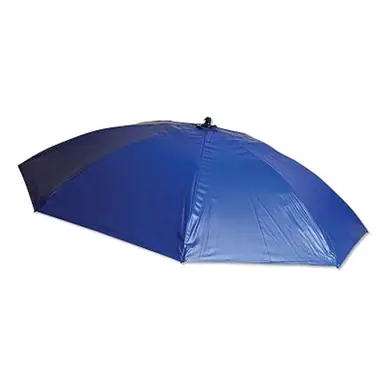 LAPCO UM7VB Heavy-Duty Construction Umbrella, 7‘, Blue, Heavy-Duty Vinyl