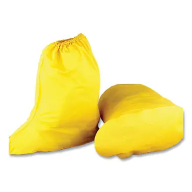 ONGUARD 9759000.LG PVC Boot/Shoe Covers, Yellow, Large
