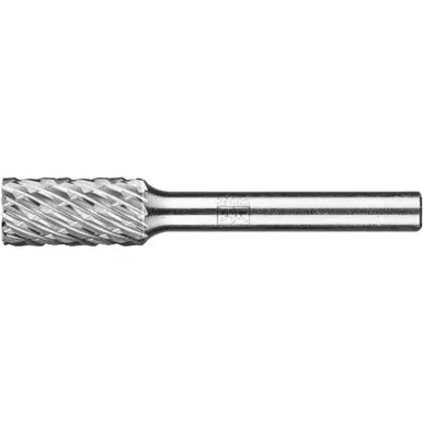 PFERD 28018 Carbide Bur - Cylindrical (Plain End), OMNI Cut 3/8" x 3/4" x 1/4" Shank - SA-3