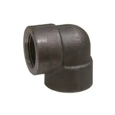 Midland Industries 100109 - 90° Elbow, 2-1/2" FPT x 2-1/2" FPT, Steel, 2000 lb