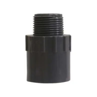 Midland Industries 836007 - Adapter, 3/4" MIP x 3/4" Slip, PVC, SCH 80 Schedule