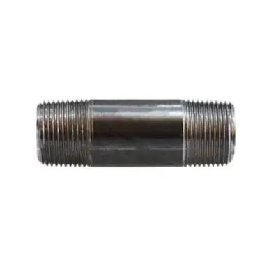 Midland Industries 57087 - Welded Pipe Nipple, 3/4" MPT x 3/4" MPT, 4-1/2" L, Steel, Black, SCH 40