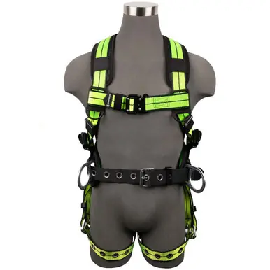 Safewaze 023-1246 - PRO+ Construction Harness 3D, QC Chest, TB Legs, Trauma relief (2XL)