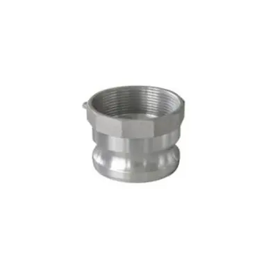 Midland Industries 61912 - Cam & Groove Adapter, 1" Type A x 1" NPT(F), Aluminum
