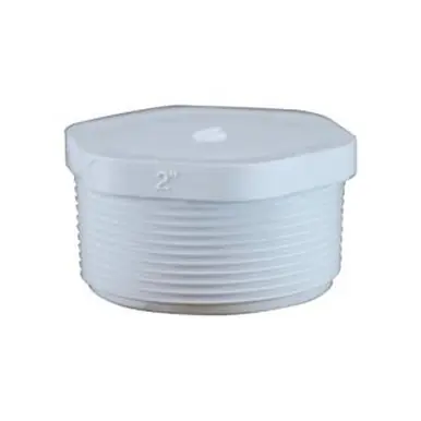 Midland Industries 55511 - Plug, 2" MPT, PVC, SCH 40 Schedule