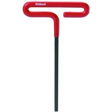 Eklind Tool 51610 5/32" Cushion Grip Hex T-Key, 6" Long, Black Oxide