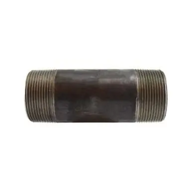 Midland Industries 59180SMLS - Seamless Pipe Nipple, 2-1/2" MPT x 2-1/2" MPT, 2-1/2" L, Steel,