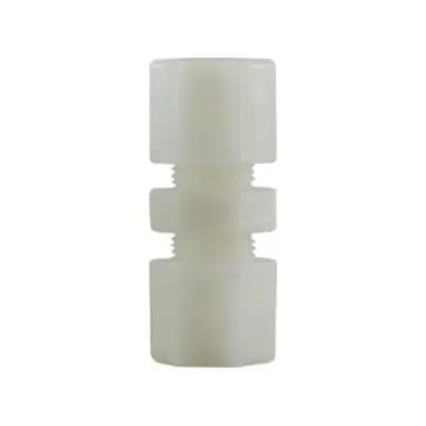 Midland Industries 17079N - Reducing Union, 3/8" Compression x 1/4" Compression, Nylon, White