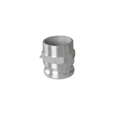 Midland Industries 61968 - Cam & Groove Adapter, 4" Type F x 4" MIP, Aluminum