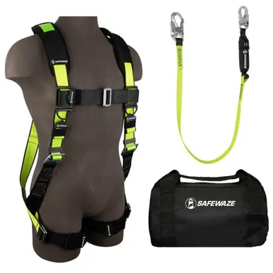 Safewaze FS126-S/M - PRO Bag Combo FS280-S/M Harness, FS560 Lanyard, FS8150 Bag