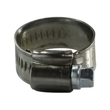 Midland Industries 89032 - Embossed Worm Gear Hose Clamp, 7/8" Min. Clamp Dia., 1-1/4" Max. Clamp